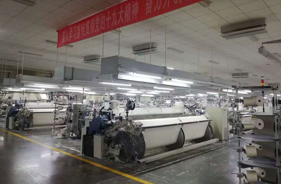 襯衫麵料生產車(chē)間